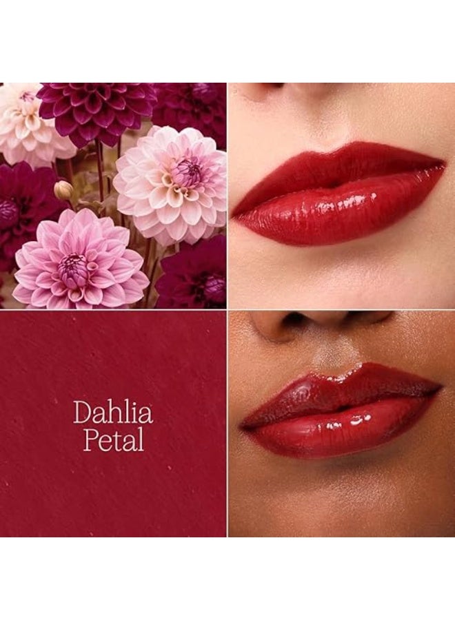 كيرو مرطب شفاه كيرو فلور سيروم - بتلات زهرة الداليا، 2 غرام | مرطب شفاه ملون غني بحمض الهيالورونيك والزيوت الزهرية وزبدة الشيا | عناية مغذية، ناعمة، وندية للشفاه - Image 3